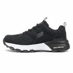 کفش اسپرت مردانه Skechers Max Protect مشکی سفید مناسب کوهنوردی و طبیعت‌گردی| سایزبندی 41_44