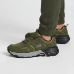کفش کوهنوردی و طبیعت‌گردی و پیاده روی مردانه Skechers Max Protect رنگ سبز ارتشی| سایزبندی ۴۱_44 - Image 3