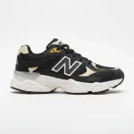 کتانی نیوبالانس 9060 |New Balance 9060 JFG| 37-40 مشکی کرم| سایزبندی 37 تا 40