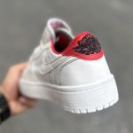 کفش کتانی نایک تراویس لو Nike Travis Scott Low Red Phantom زنانه سفید قرمز مشکی | کفش اسپرت و روزمره | سایز ۳۷ تا ۴۰ - Image 4
