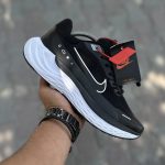 کفش کتانی نایک زوم M2 Nike Zoom M2 مردانه مشکی زیره سفید | کفش اسپرت و پیاده روی | سایز ۴۱ و ۴۲ - Image 2