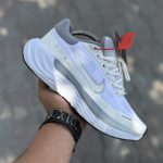 کفش اسپرت نایک زوم M2 Nike Zoom M2 مردانه تمام سفید | کتانی پیاده روی و روزمره | سایز ۴۱ ۴۲ ۴۳ ۴۴