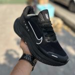کفش اسپرت نایک زوم M2 Nike Zoom M2 مردانه تمام مشکی | کتانی پیاده روی و روزمره | سایز ۴۱ تا ۴۴ - Image 3