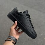 کفش اسپرت ونس مردانه LV مدل All Black - رنگ مشکی - سایز ۴۱ تا ۴۴