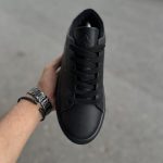 کفش اسپرت ونس مردانه LV مدل All Black - رنگ مشکی - سایز ۴۱ تا ۴۴ - Image 4