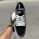 کفش کتانی نایک تراویس ککتوس Nike Travis Scott Cactus مردانه مشکی طوسی | کفش اسپرت و روزمره | سایز ۳۷ تا ۴۴ - Image 4