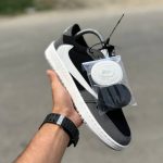 کفش کتانی نایک تراویس ککتوس Nike Travis Scott Cactus مردانه مشکی طوسی | کفش اسپرت و روزمره | سایز ۳۷ تا ۴۴ - Image 3