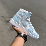 کفش کتانی نایک Nike Air Jordan 1 High آبی آتوسا | سایز ۳۷ تا ۴۴