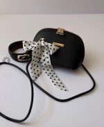 کیف دوشی زنانه چرم مدل مینی کرواتی | کیف زنانه شیک و جدید - Image 4